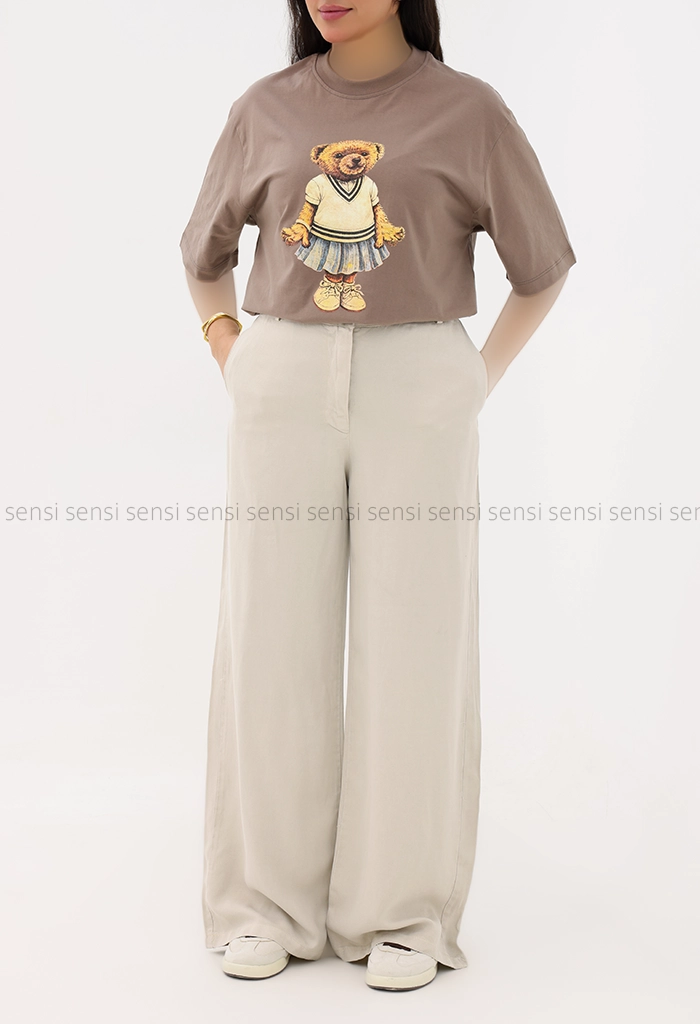 تیشرت باکسی miss bear چاپی کد1005859